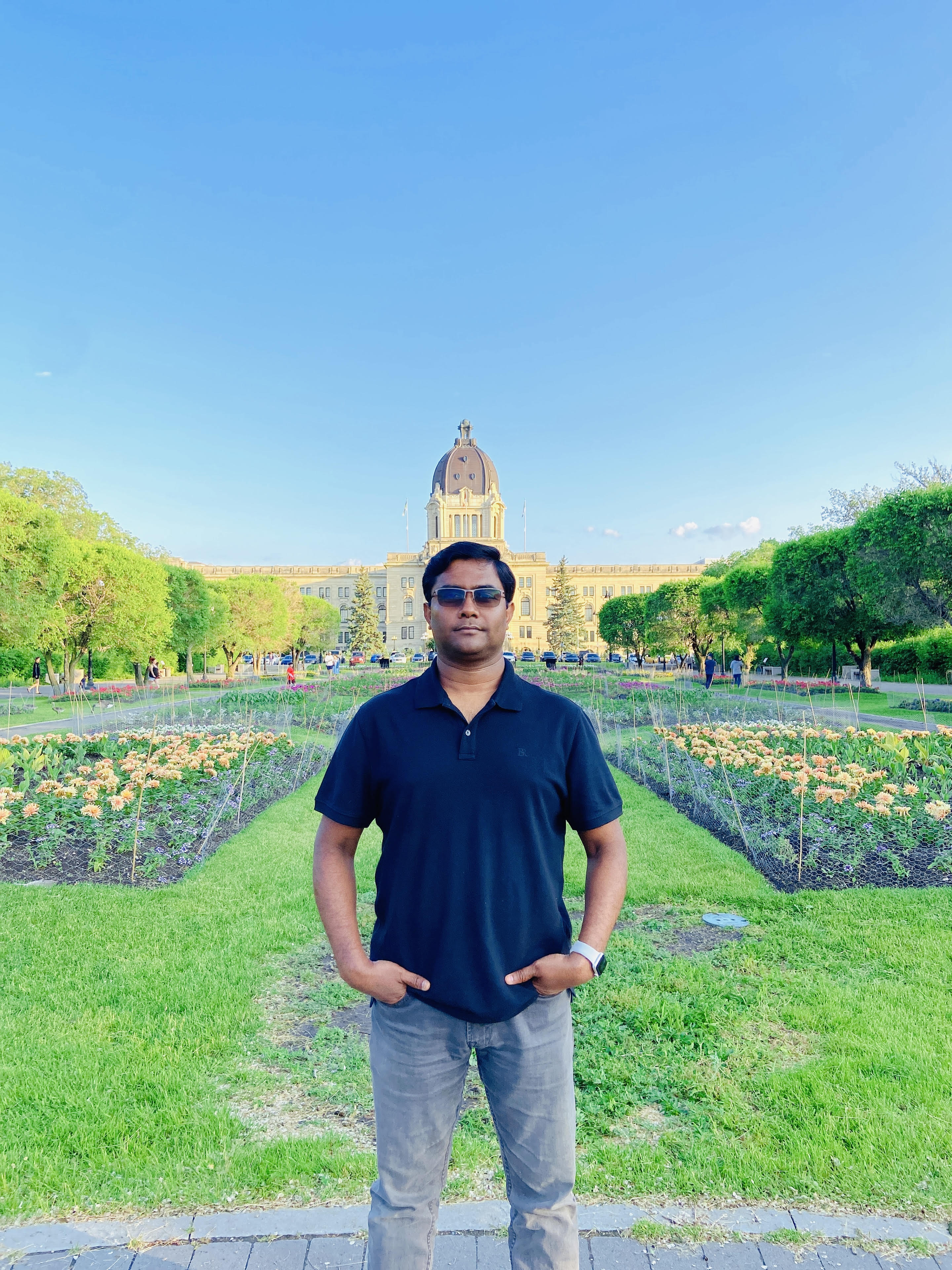 Photo of Badrul Masud, OMAFA Irrigation Engineer